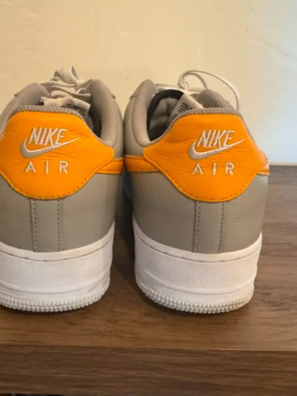 Nike Air Force 1 Low By You - Mens 13 - Custom Black/Orange/Gray